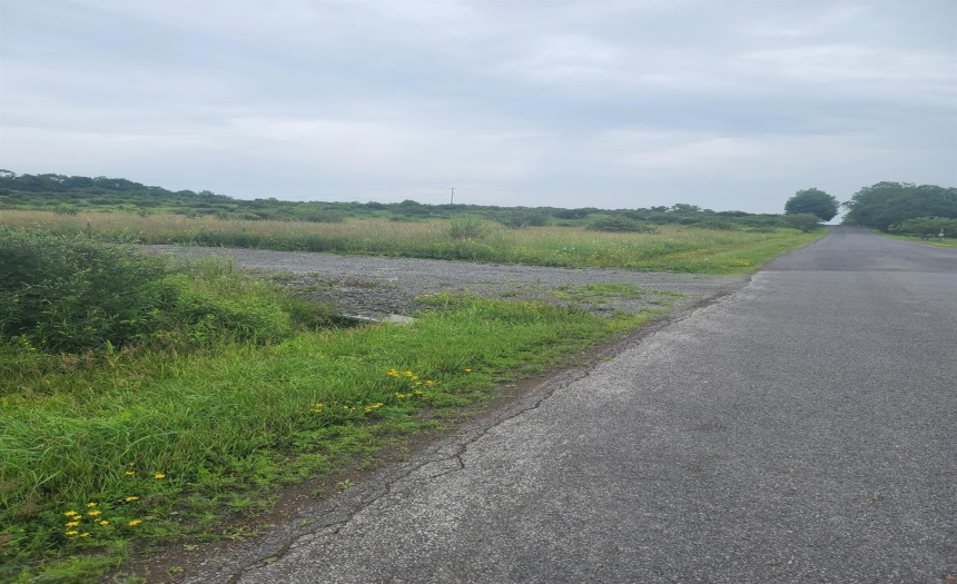 Driveway entrance from North Pond Road.