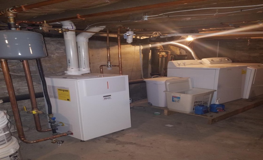 Washer, Dryer & Propane furnace