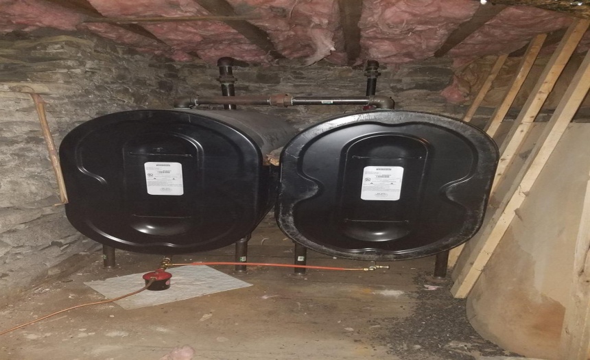 New Oil tanks