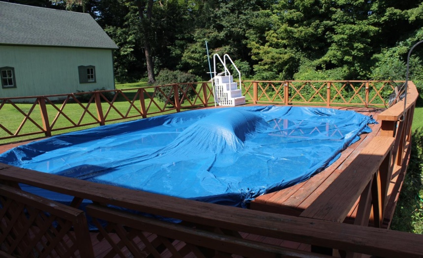 Pool winterized