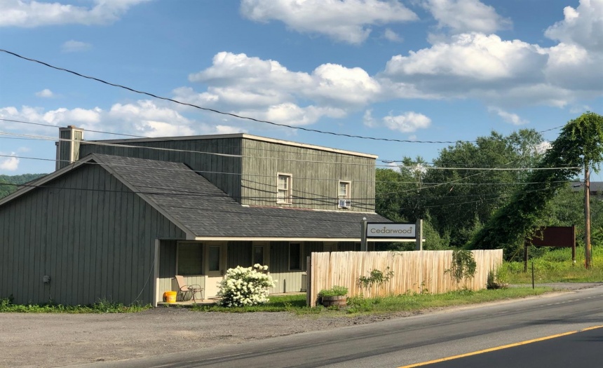 Cedarwood main building front exterior.