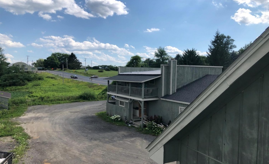 Cedarwood view from apt 5 balcony looking south.