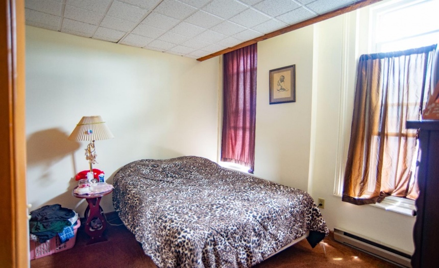 typical bedroom in apartment