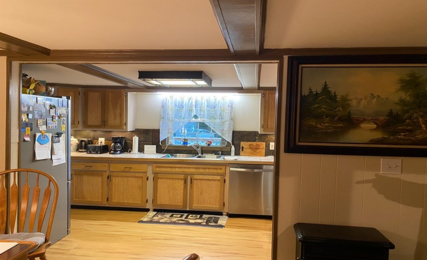 New flooring, Stainless appliances, new cabinet doors, (2020)