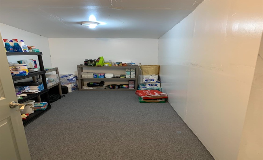 storage or pantry area