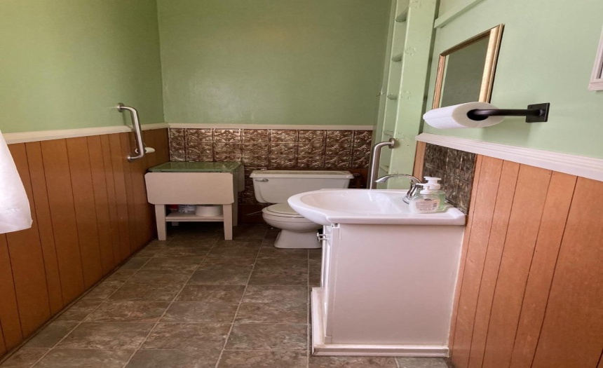 Bathroom off the Community Room recently updated