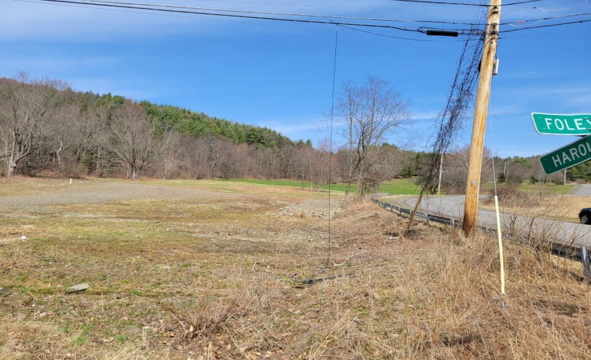 Corner lot of Foley and Harold