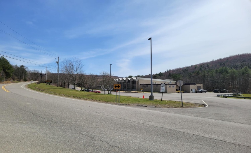 C A Weeks Elementary school across the road