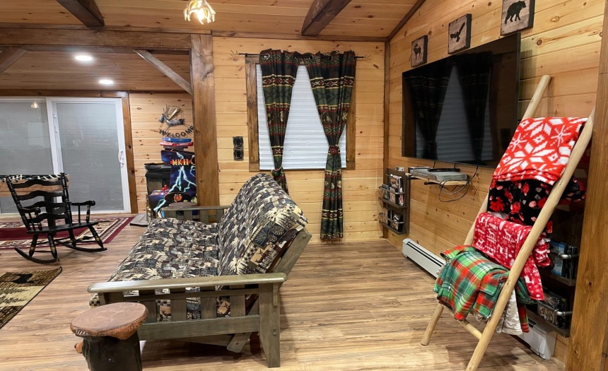 Baseboard heating & laminate wood floors