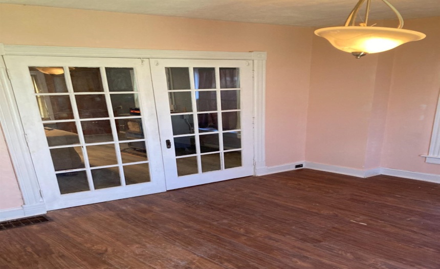 Parlor Room off from Living Room.  Hardwood Flooring.
