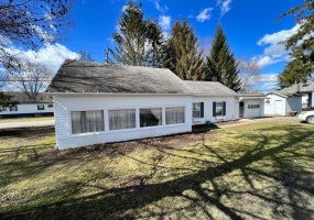 New Pella windows in second bedroom.