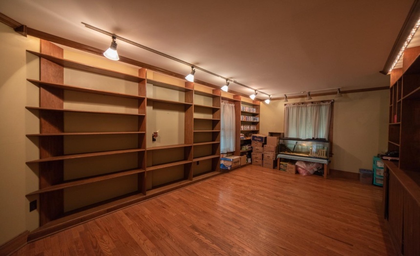 Your Library Awaits!  (Or whatever purpose you may have for this large room.