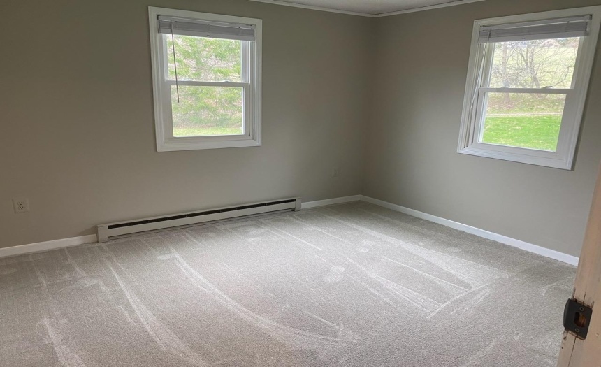 Spacious bedrooms, neutral colors will certainly accommodate your furniture