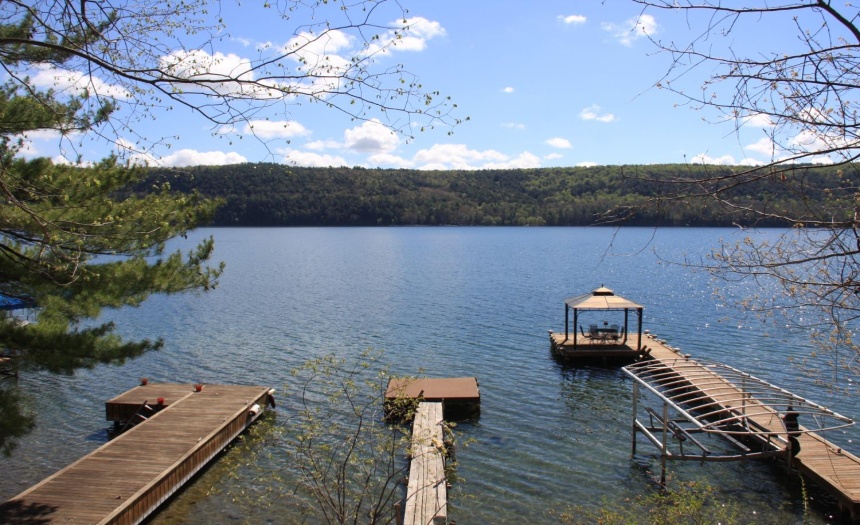 View from standing on the the road