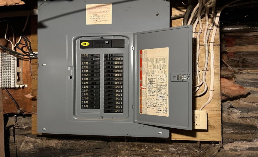 2 year old upgraded 200 amp electric service