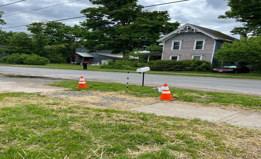 New waterline to house