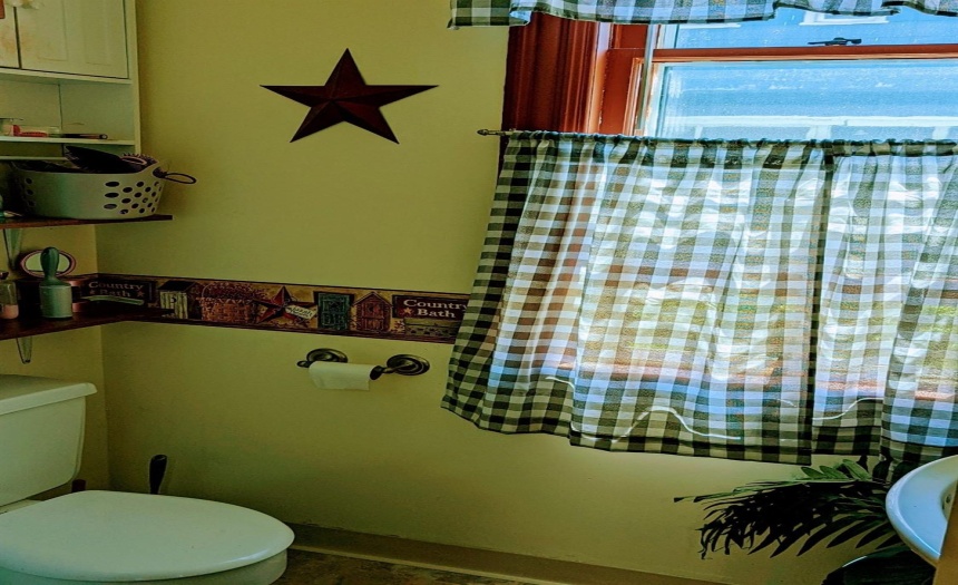 half bath on 1st floor